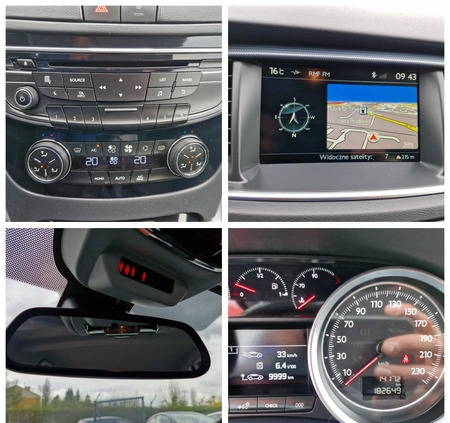 Peugeot 508 cena 42900 przebieg: 182000, rok produkcji 2014 z Kwidzyn małe 781
